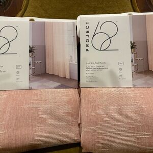 Project 62 Blush Sheer Curtain
